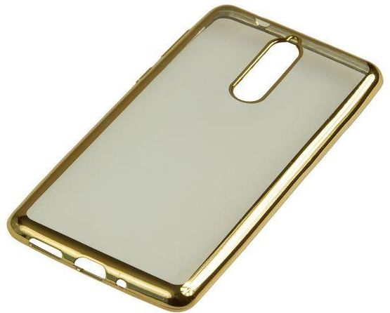 Etui BUMPER GLOSSY TPU do telefonu Nokia 8 TA 1052 TA 1012 złoty