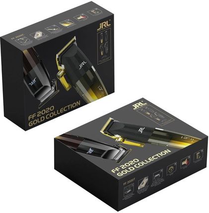 Jrl Professional Ff2020 Gold Collection Profesionalny Zestaw Bezprzewodowy Trymer + Maszynka Stacja Ładowania - zdjęcie 2