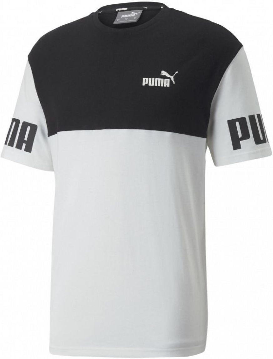 M Ski T Shirt Z Nadrukiem Puma Power Colorblock Tee Ceny I Opinie