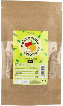 Krukam Zakręcone Owocowe - Jabłko-Mango - 50g - zdjęcie 2