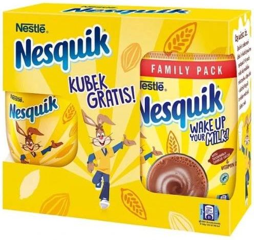 Nesquik Nestl Rozpuszczalny Nap J Kakaowy Z Kubkiem G Ceny I