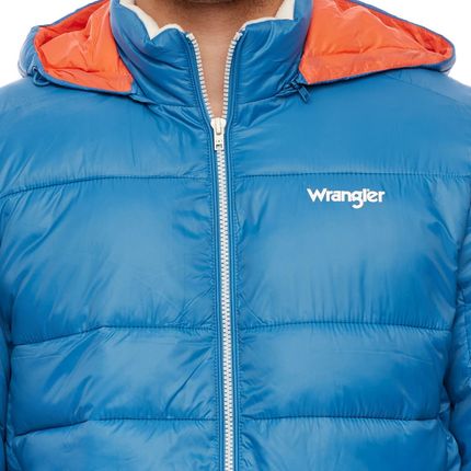 WRANGLER PUFFER JACKET DEEP WATER W4725X4DF - zdjęcie 2