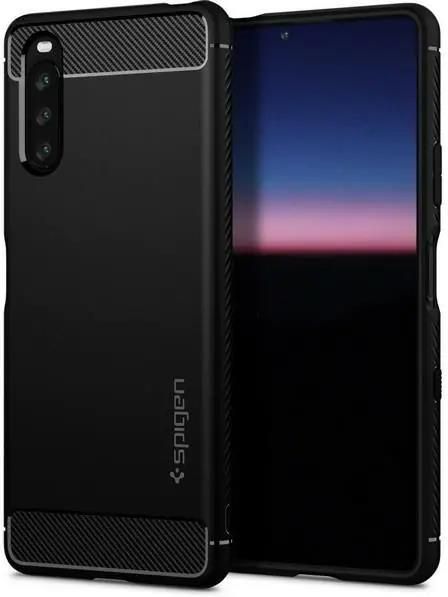 Spigen Rugged Armor Sony Xperia Iii Czarny Black Acs