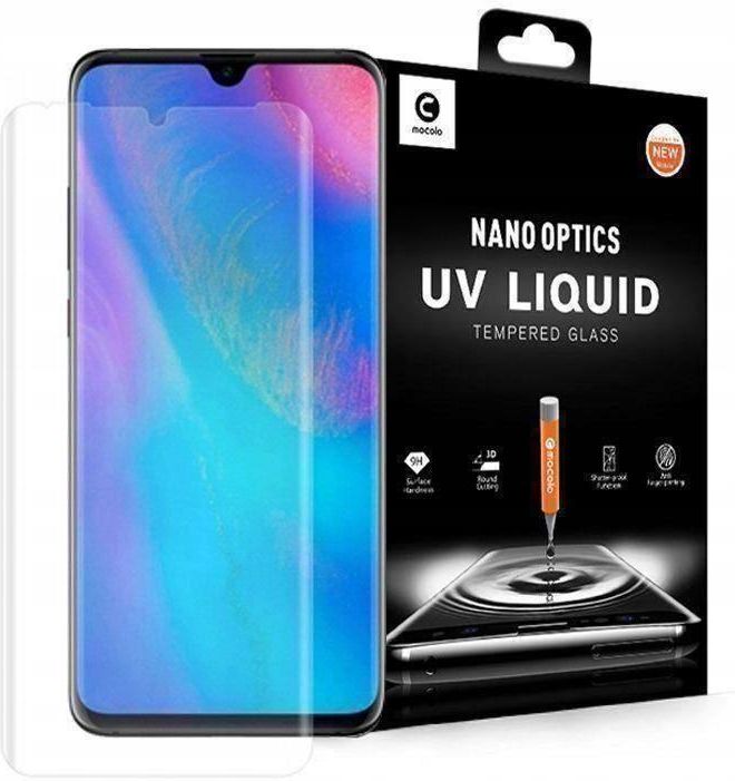 Szk O Hartowane Huawei P Pro Mocolo Uv Glass Cle