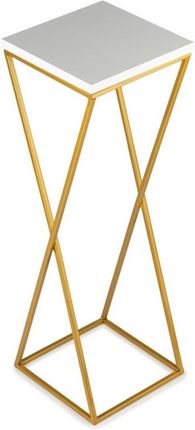 Kwietnik Stojący 70cm Blat Biały Loft - zdjęcie 2