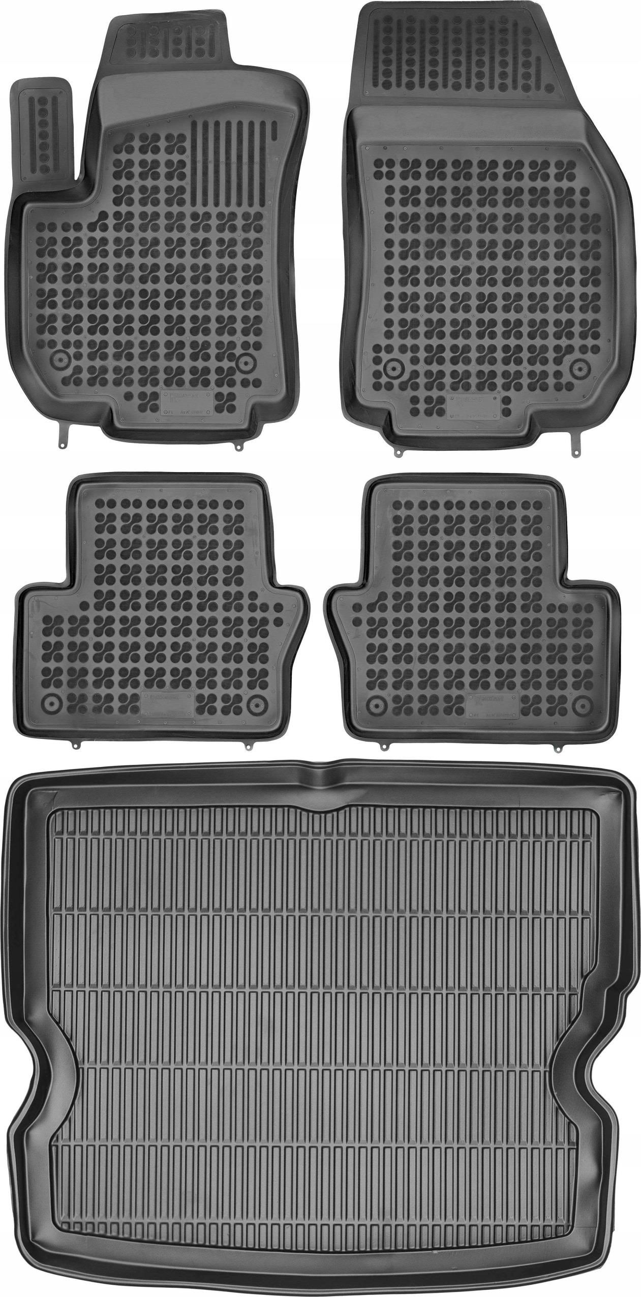 Dywanik Samochodowy Max Dywanik Opel Zafira Minivan 05 12 Gumowe Plus