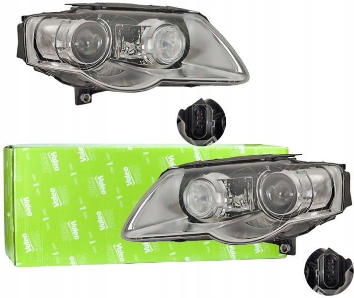 Lampa Przednia Valeo Lampy Reflektory Vw Passat Vi B Komplet