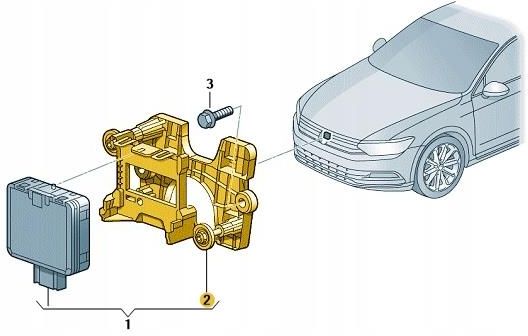 Volkswagen Oe Uchwyt Mocowanie Radaru Vw Passat B8 Superb Iii Opinie