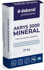 Tynk Dekoral Professional Akrys 3000 Tynk Mineralny 1 5mm Baranek