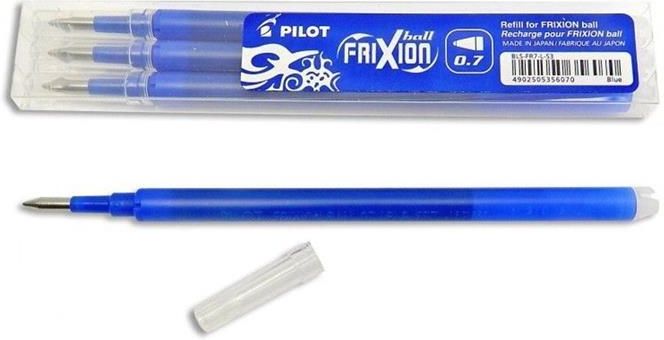 Pilot Corporation Wkłady Do Pióra Kulkowego Frixion 0 7 Mm Niebieskie