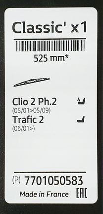 Renault Renault Trafic Ii Prawe Pióro Wycieraczki - zdjęcie 3