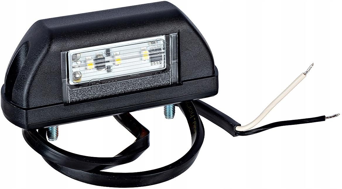 Horpol Lampa Led Oświetlenia Tablicy 12V 24V Czarna Opinie i ceny na