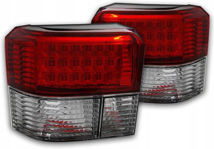 Lampa Tylna Depo Lampa Tyl Vw T4 Transporter Red Led Diody Tuning