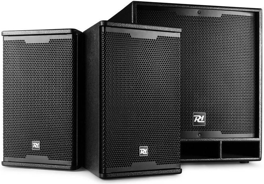 Power Dynamics Pd Comboset 1800 Subwoofer Dsp 18 2X Kolumna10 Bt