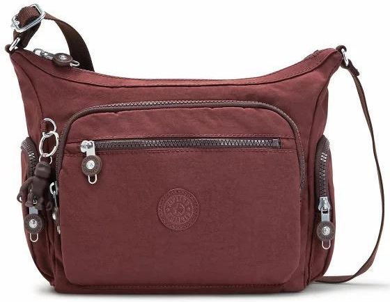 Kipling Basic Gabbie S Torba Z Paskiem Na Ramie 29 Cm Mahogany Ceny I