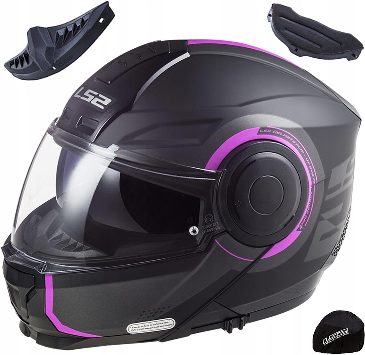 Kask Motocyklowy Ls2 Ff902 Scope Arch Matt Titanium Pink Xl Opinie I