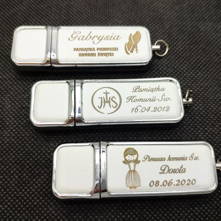 I Komunia Św. Grawer Pendrive Usb 16 Gb/Usb 3.0 (Ds061216Gb30Grawer) - zdjęcie 3