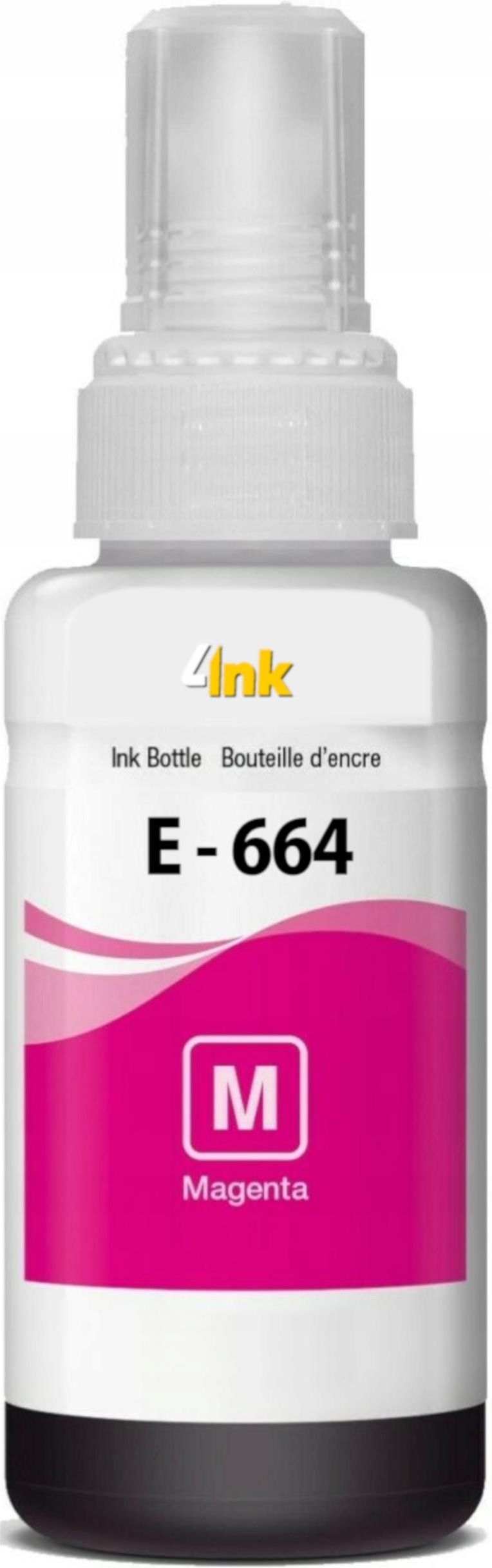 Tusz 4INK TUSZ 664 XL DO EPSON ECOTANK ITS L3050 L3060 L3070