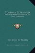 Toxemia Explained (Tilden John H.)