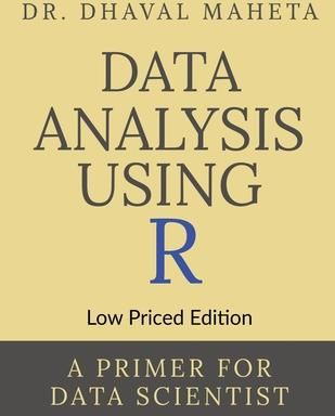 Data Analysis Using R Dr Dhaval Maheta Literatura obcojęzyczna