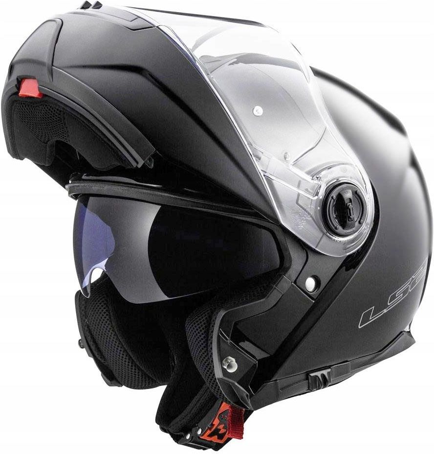 Kask Motocyklowy Ls Szcz Kowy Ff Strobe Czarny Opinie I Ceny Na