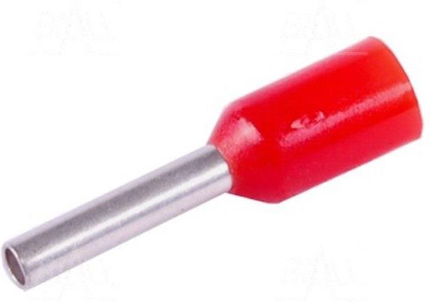 Zdjęcie Tulejka izolowana 1,0mm2x8, KR010008 R, 100szt. - SGE ADMnarzedzia - Warszawa