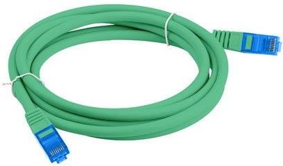 PATCHCORD KAT 6A S FTP LSZH CCA 3M ZIELONY FLUKE PASSED LANBERG