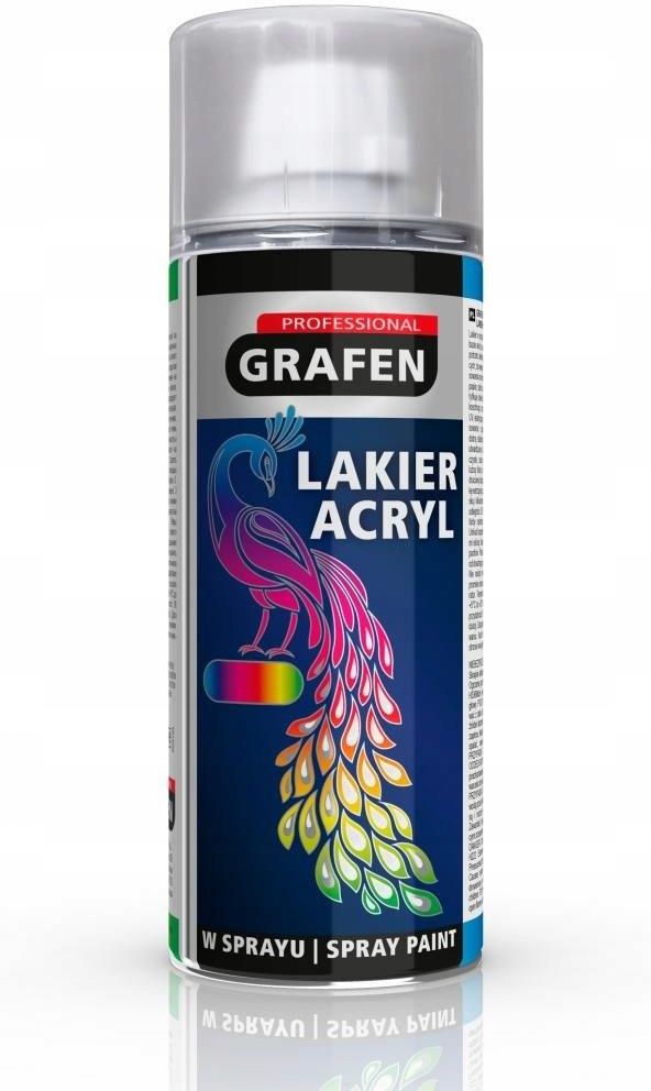 Grafen Professional Lakier Akrylowy W Sprayu 400ml Niebieski Ś GPSP38