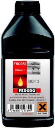 Ferodo Fbc050 Dot 3 Płyn Hamulcowy 500ml Opinie i ceny na Ceneo pl