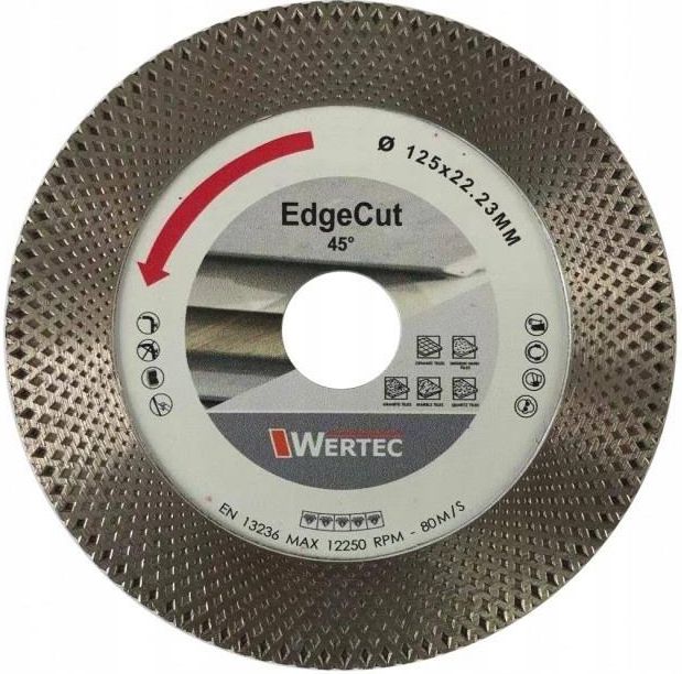 Tarcza Diamentowa Wertec Tarcza Diamentowa Edgecut 125Mm Wta Opinie I