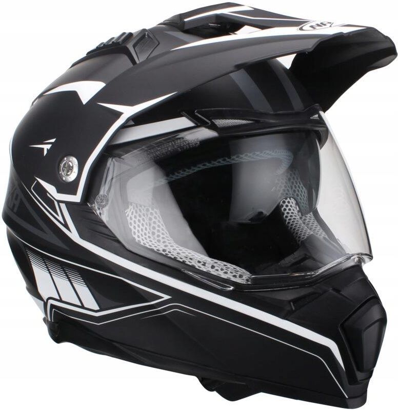 Kask Motocyklowy Naxa Co3 J Cross Czarny Mat Opinie I Ceny Na Ceneo Pl