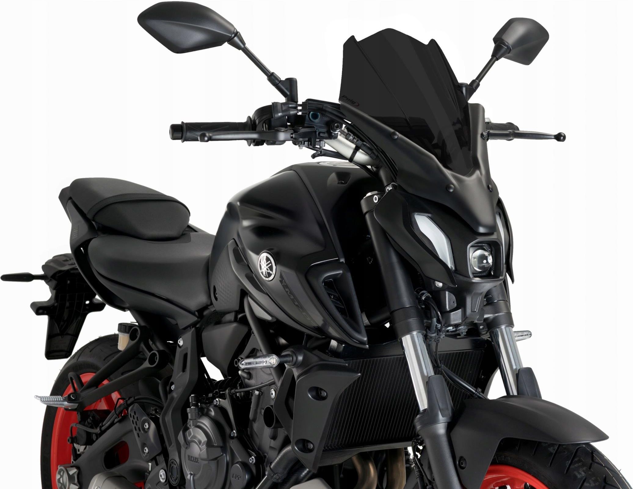 Części motocyklowe Puig Owiewka Tur Ciemna Yamaha Mt 07 21 20619F