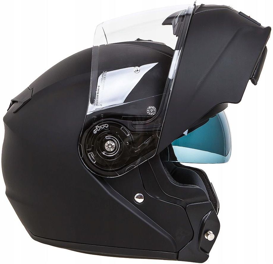 Kask Motocyklowy Ozone Czarny Szcz Kowy Fp Blenda Mat Czarny