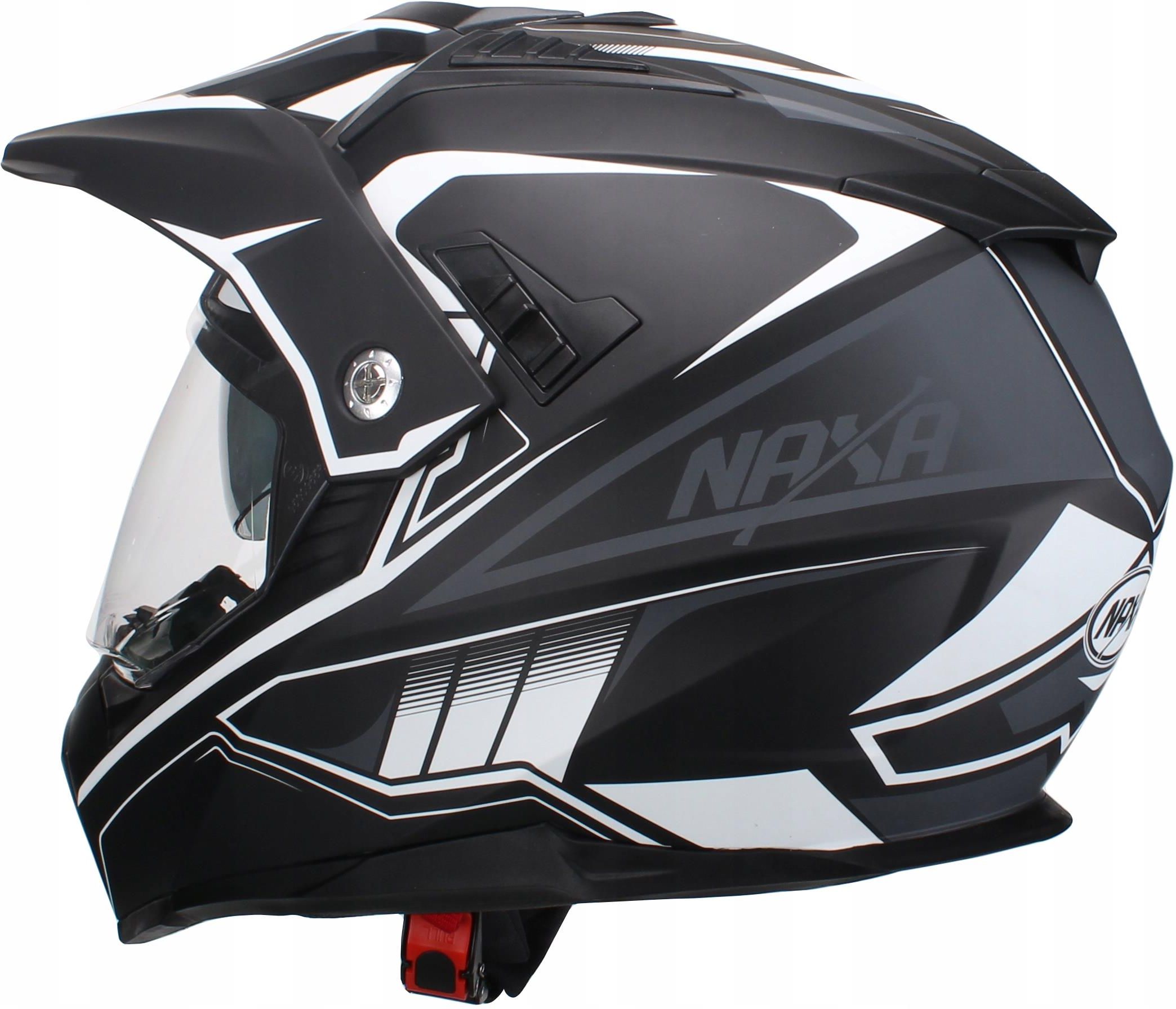 Kask Motocyklowy Naxa Co J Cross Quad Czarny Blenda Opinie I Ceny