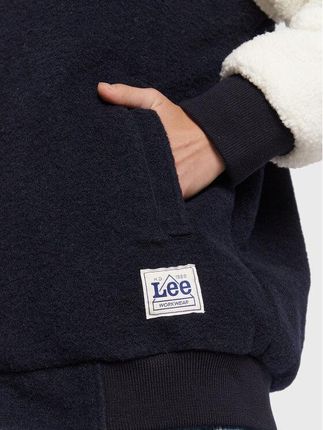 Lee Kurtka przejściowa Elogated Varisty L55IEX35 Granatowy Relaxed Fit - zdjęcie 4