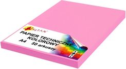 Zdjęcie Shan Papier Techniczny A4 240G Różowy Landrynkowy 50 Arkuszy - Mielec