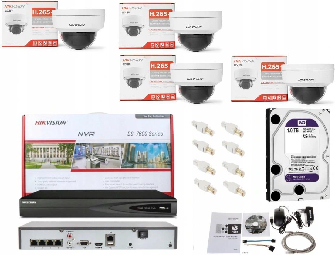 Zestaw Do Monitoringu Hikvision Top Zestaw Do Monitoringu Kamery Dom