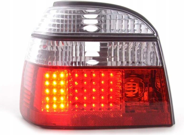 Lampa tylna Depo Vw Golf 3 Iii Mk3 Lampy Tył Tylne Led Diodowe Fk