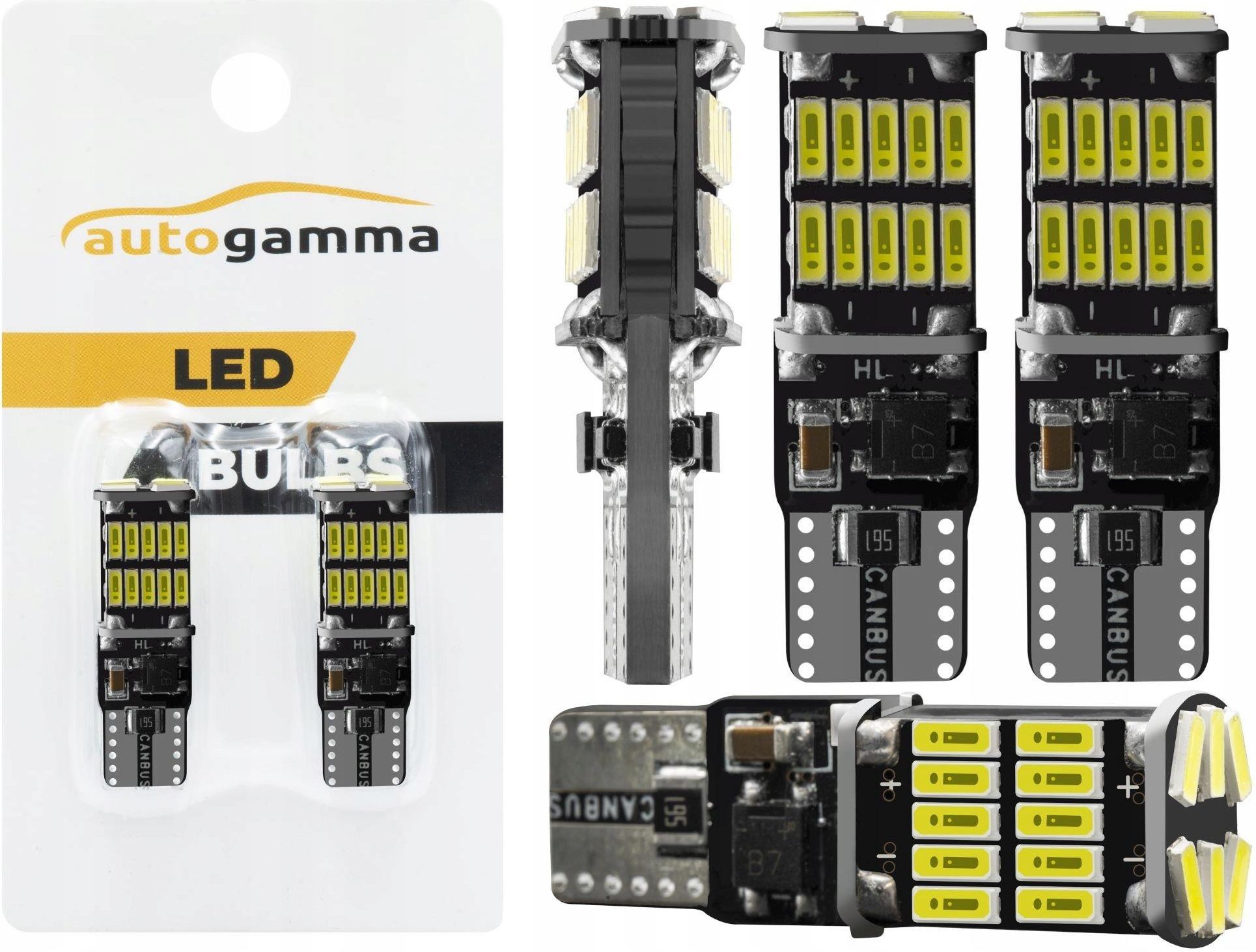 Lampa przednia Auto Gamma Ki Postojowe W5W Led Canbus Postojówki 2 Szt