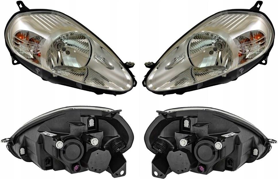 Lampa Przednia Valeo Reflektor Lampa Fiat Punto Grande 08 L Plus P