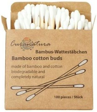 Curanatura Bambusowe Patyczki Higieniczne Bamboo Cotton Buds Szt