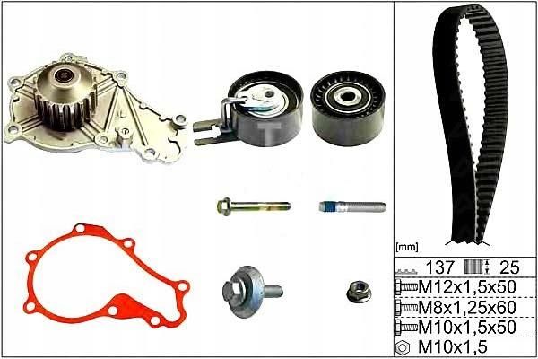 Mechanizm Rozrz Du Ina Zestaw Rozrz Du Pompa Citroen Berlingo Hdi