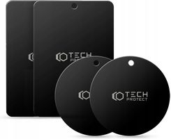 Zdjęcie Techprotect Tech Protect 4 Pak Mocne Blaszki 3M Do Uchwytu Magnetycznego 9589046924637 - Supraśl