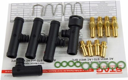Stag Ac W031 Std Listwa Wtryskowa Trójniki 4 Cyl Wgm2470Ah - zdjęcie 3