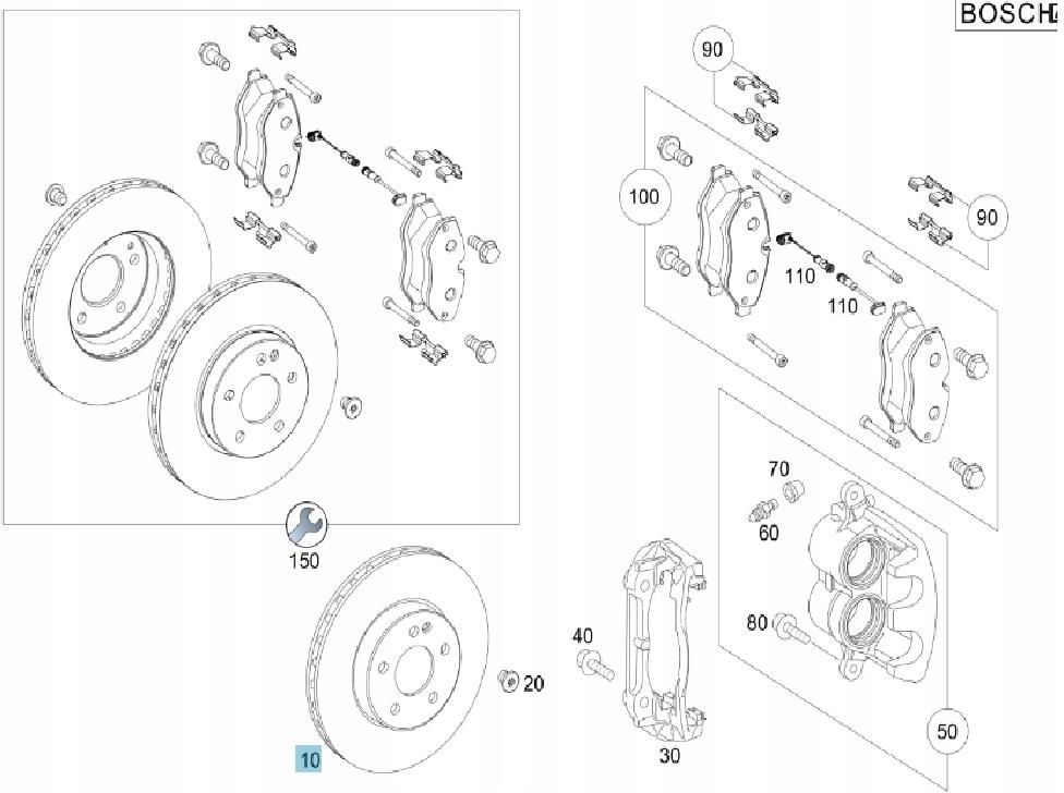 Tarcza Hamulcowa Mercedes Benz Oe Org Tarcza Ham Prz D Mercedes Benz