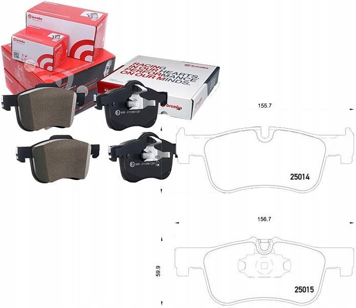 Klocki hamulcowe Brembo Klocki Hamulcowe Bmw 1 F20 F21 10 Przód P 06