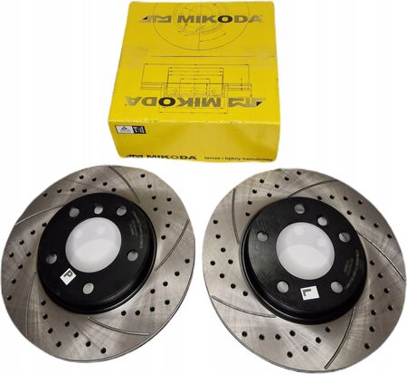 Atm Mikoda Tarcza Gt Audi A6 C6 A8 Nawiercane 321Mm 0273S - zdjęcie 2
