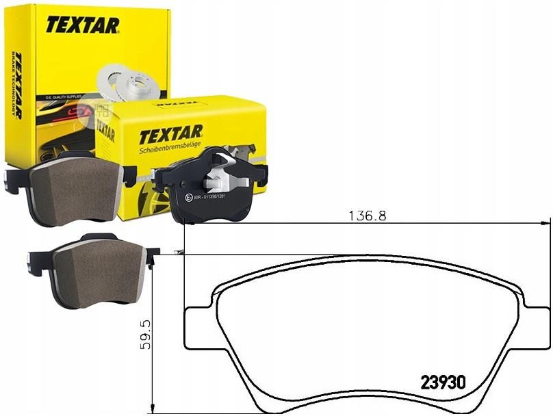 Klocki Hamulcowe Textar Klocki Hamulcowe Renault Prz D Megane Scenic