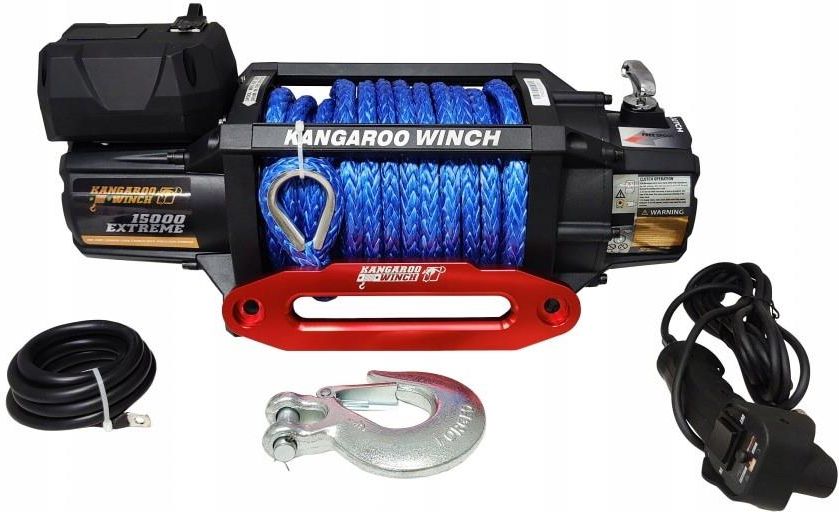 Akcesoria Off Road Kangaroo Winch Wyci Garka Extreme Lbs Lina