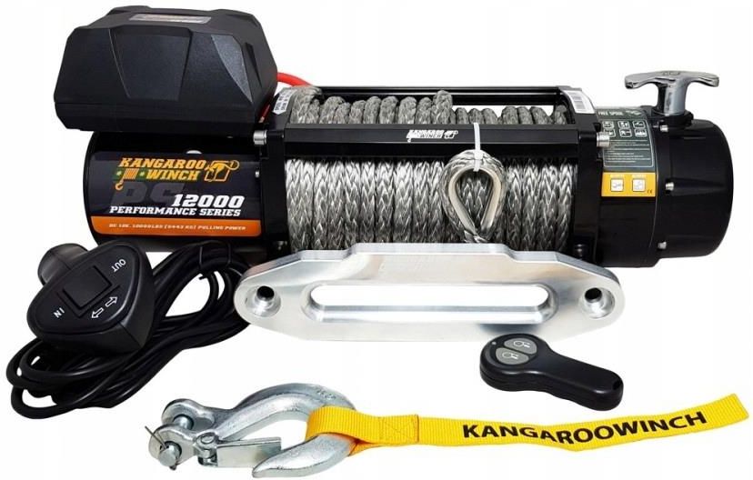 Akcesoria Off Road Kangaroo Winch Wyciągarka Elektryczna Kangaroo Ps